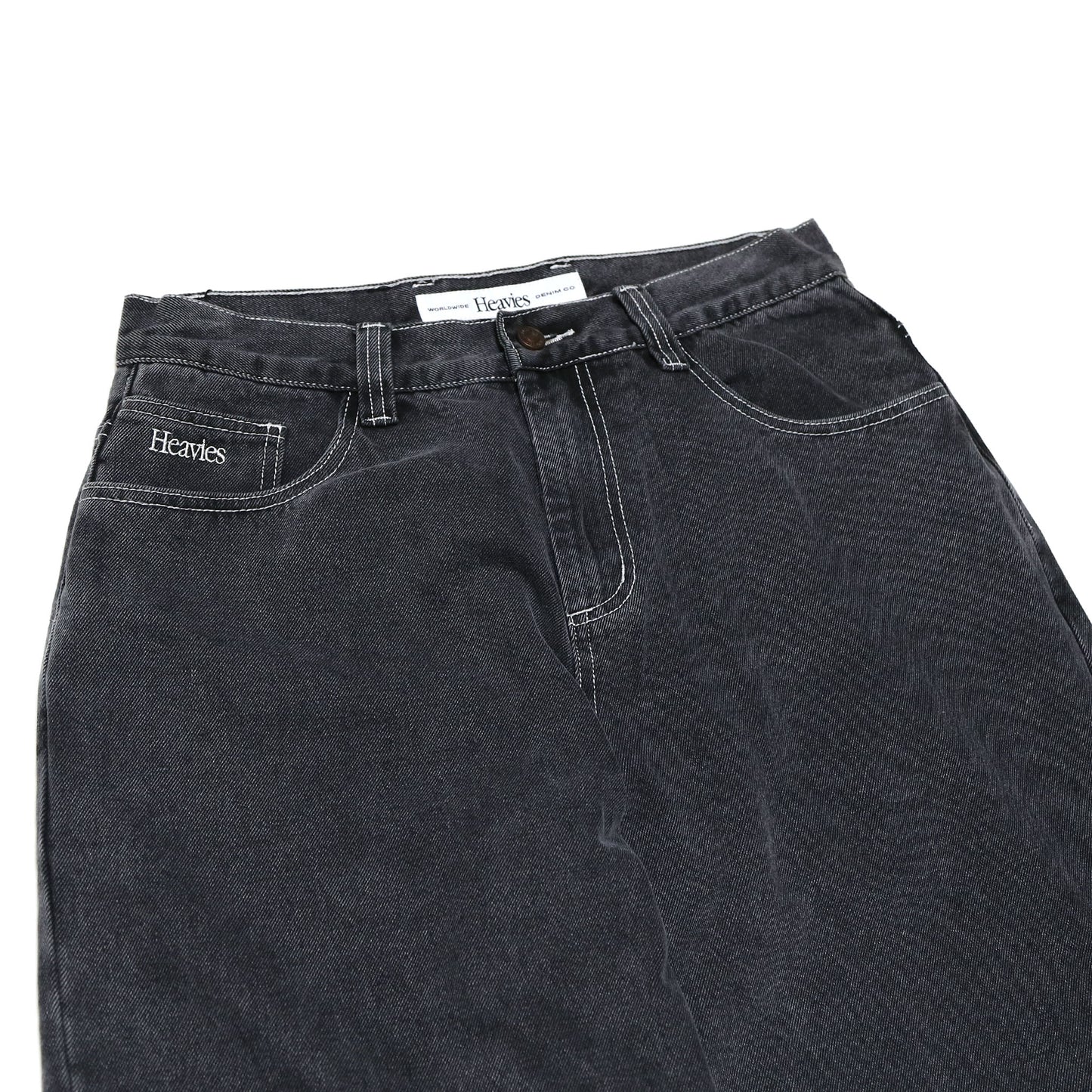 Heavies Jeans/Washed Black
