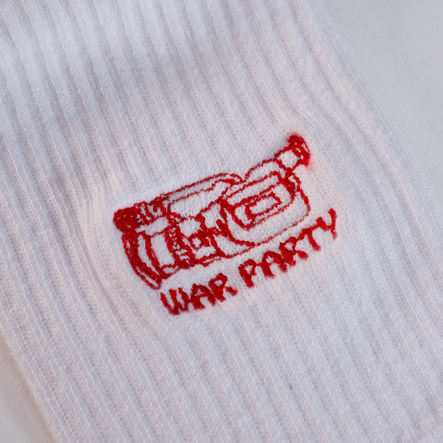 WBF VX1000 - Socks White/Red