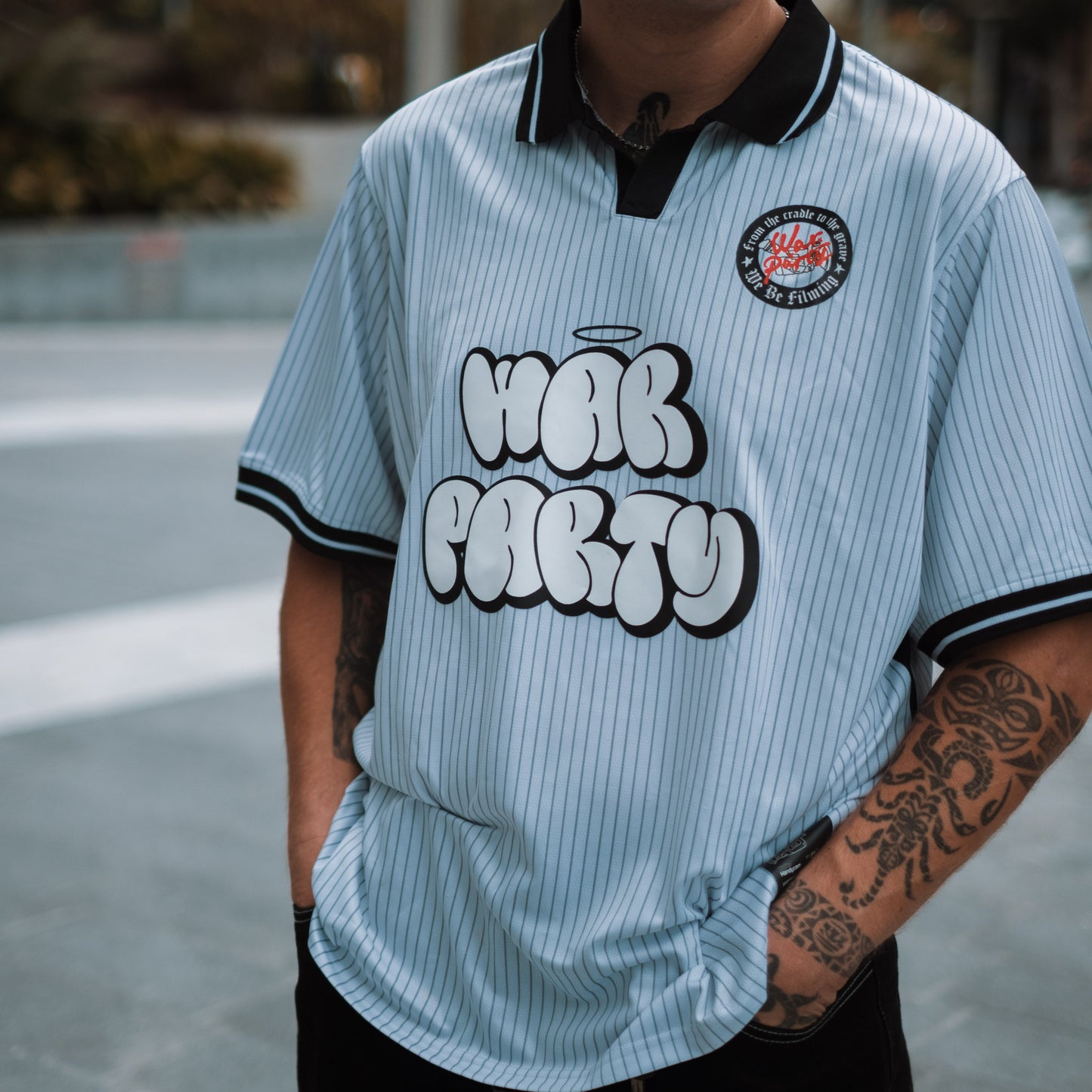 WAR PARTY WBF JERSEY - HOME WHITE
