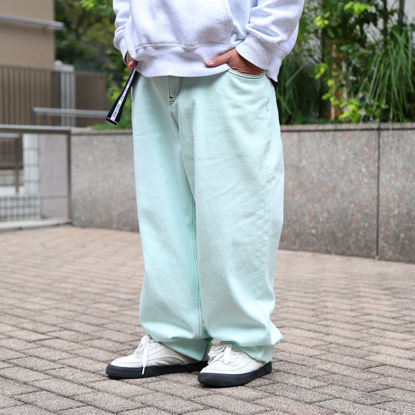Heavies Jeans/Mint White