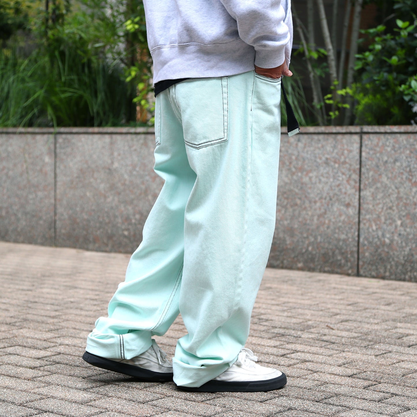 Heavies Jeans/Mint White