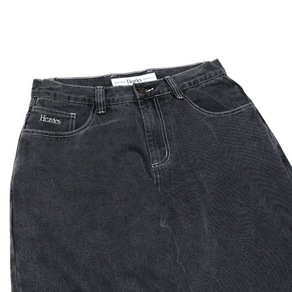 Heavies Jeans/Washed Black