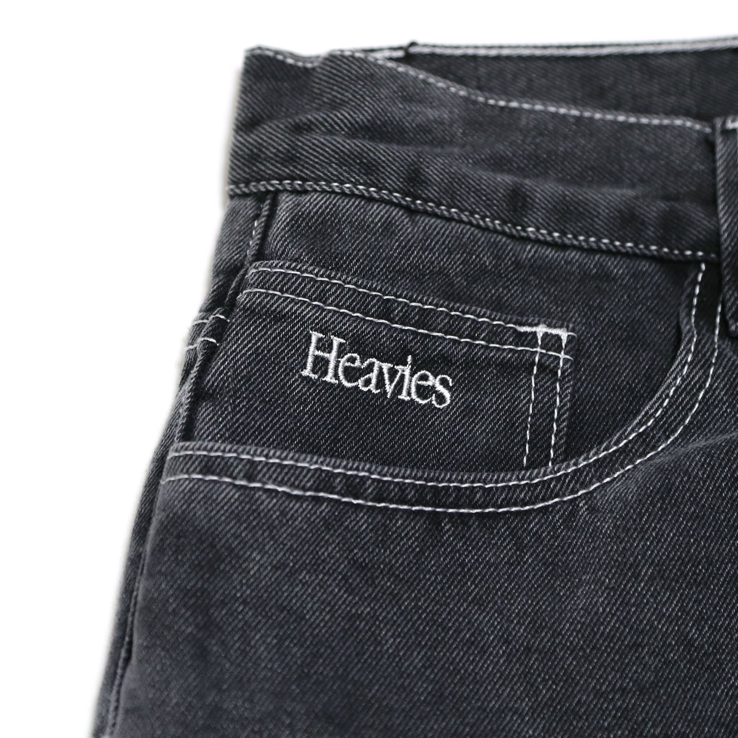Heavies Jeans/Washed Black