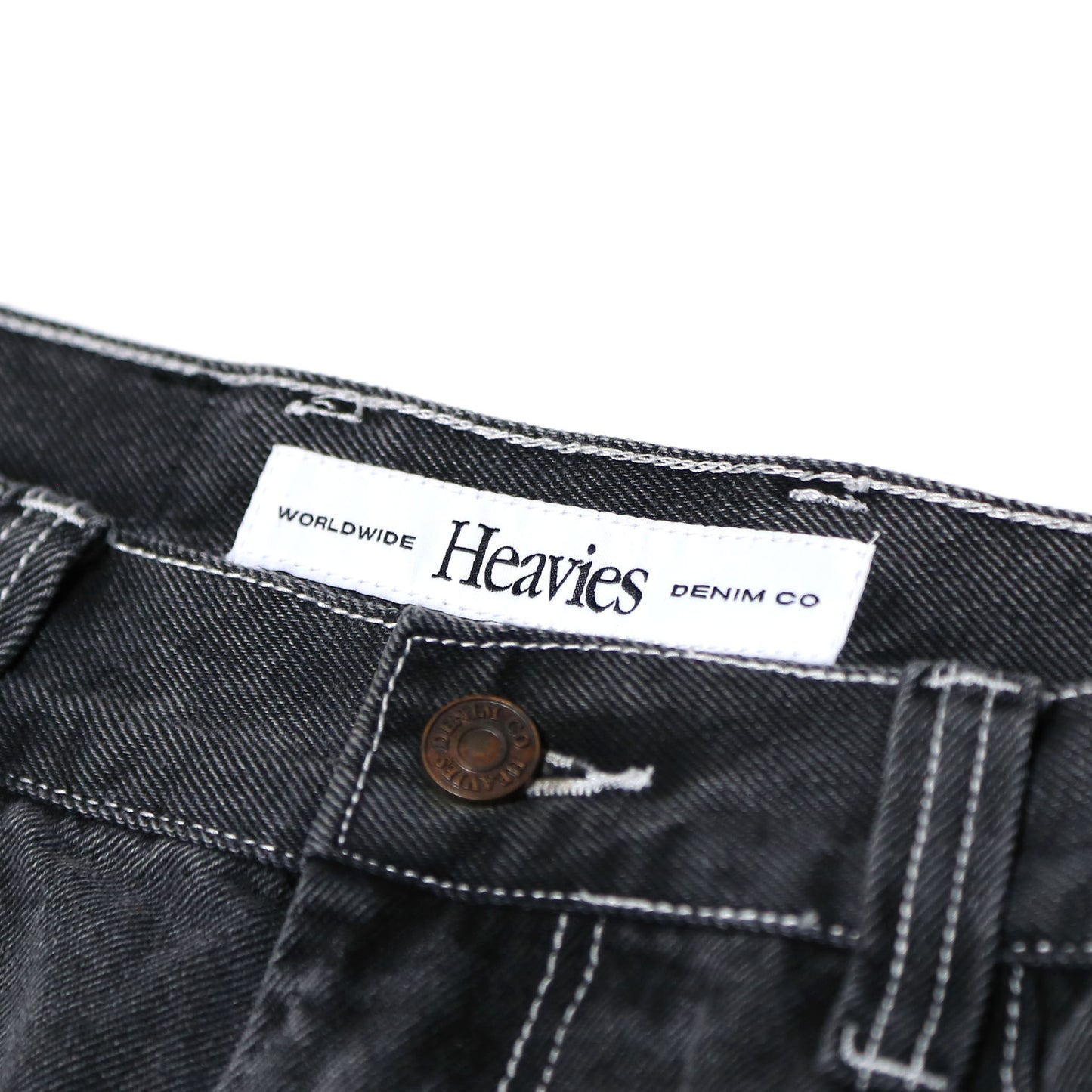 Heavies Jeans/Washed Black