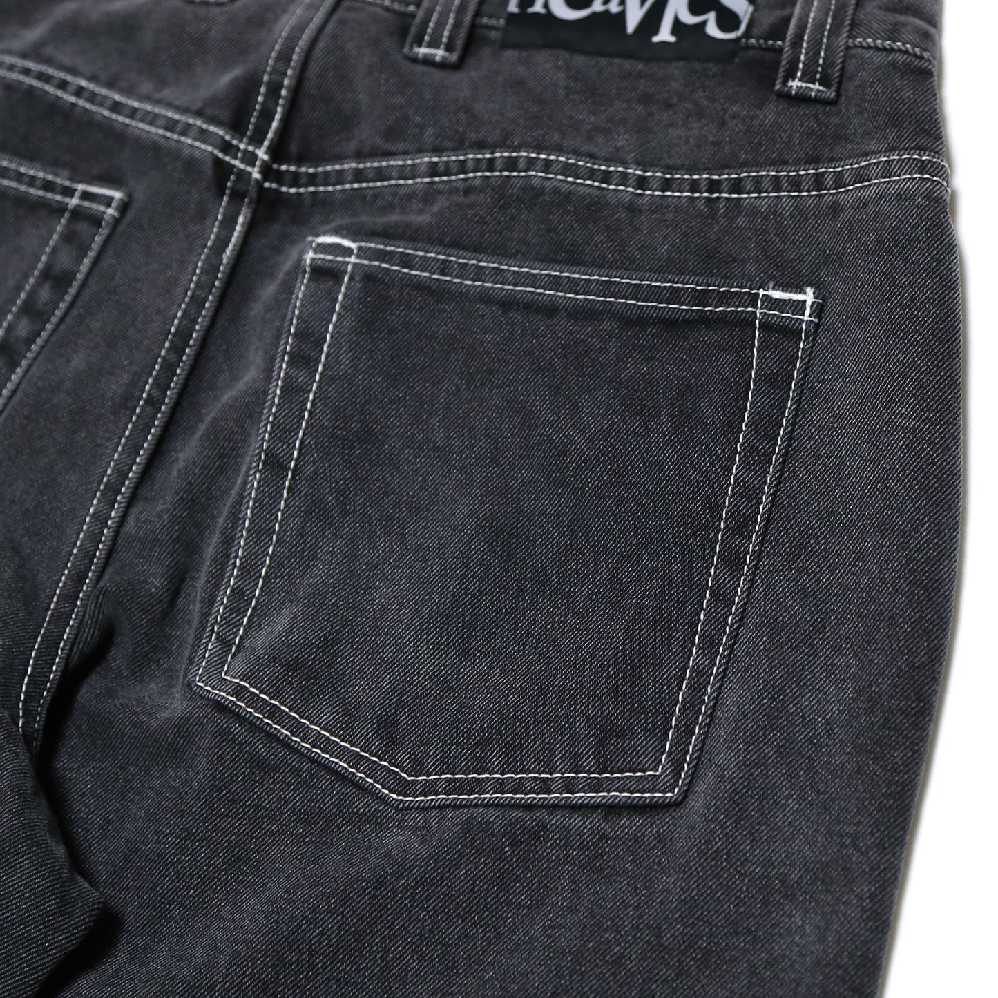 Heavies Jeans/Washed Black