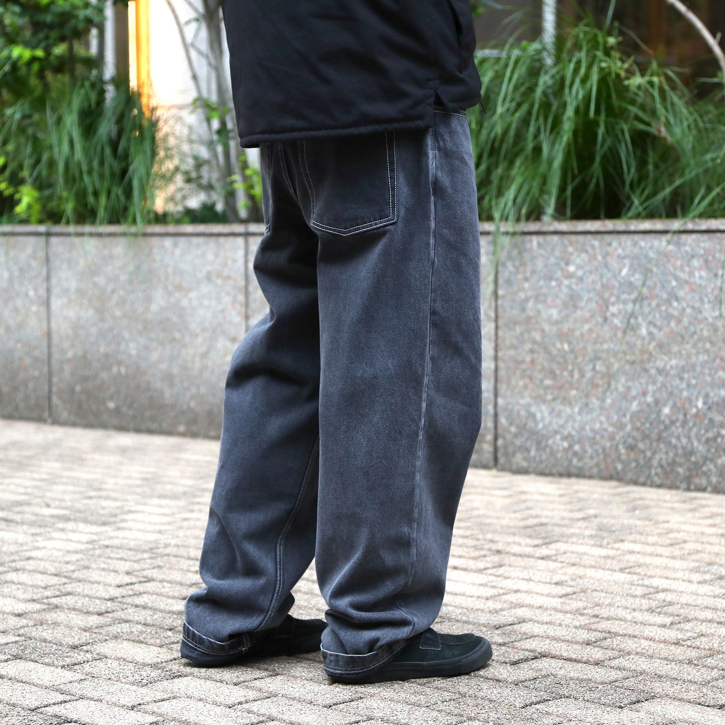 Heavies Jeans/Washed Black