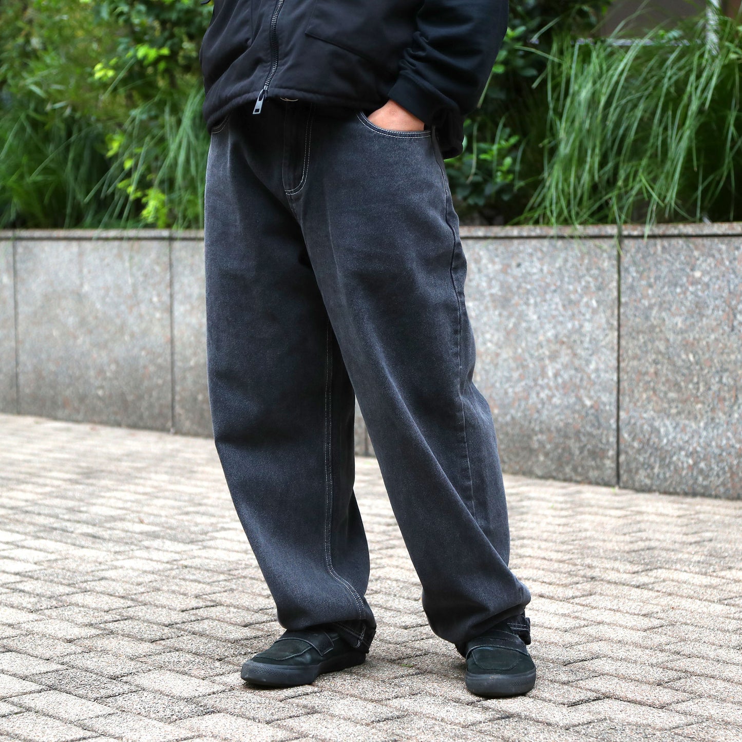 Heavies Jeans/Washed Black